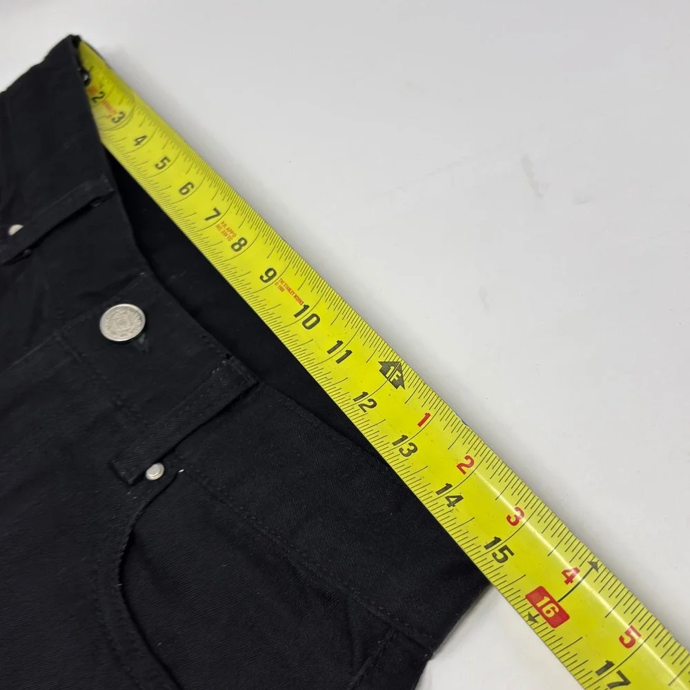 Wooyoungmi Paris Black Slim Tapered Jeans Men's 30x29 Designer Korea